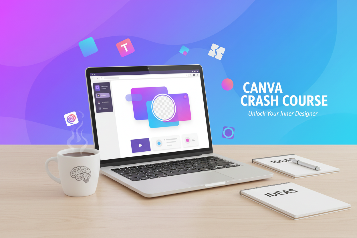 Canva Crash Course with MRR and PLR - Resell Rights Included